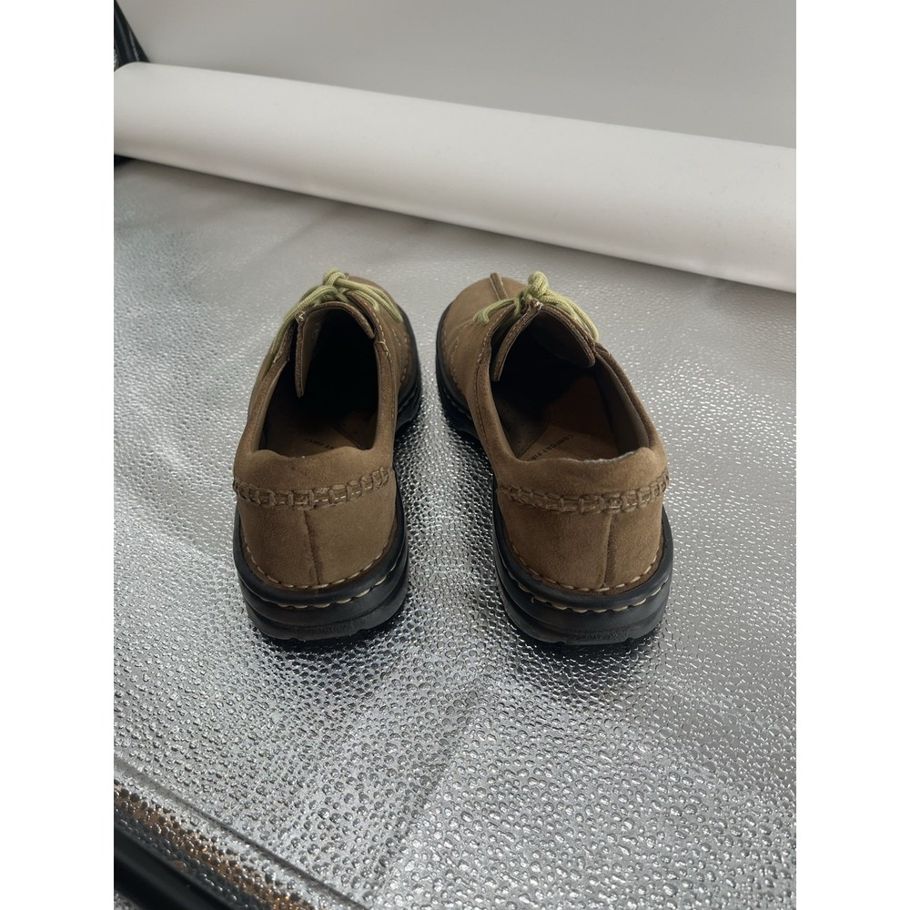 Earth Shoe Mens 6 Brown Suede Leather Nubuck Lace Up - Picture 4 of 7